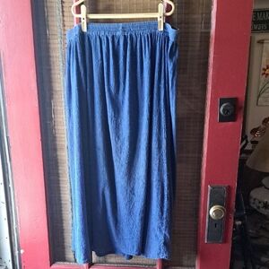 Elegant Blue Women's Skirt